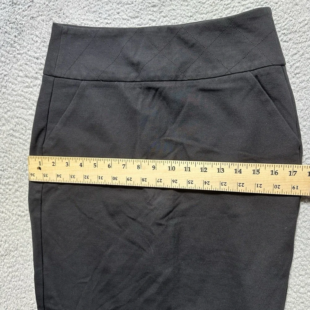 Cabi Black Pencil Skirt with Pockets Style #739‎ Size 6 Academia Work Officewear